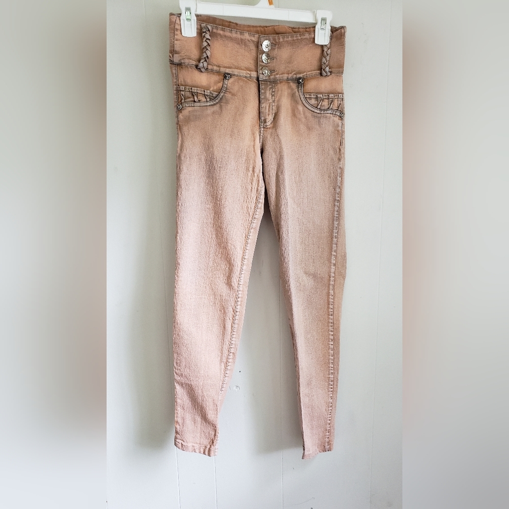 Womens cream colored jeans